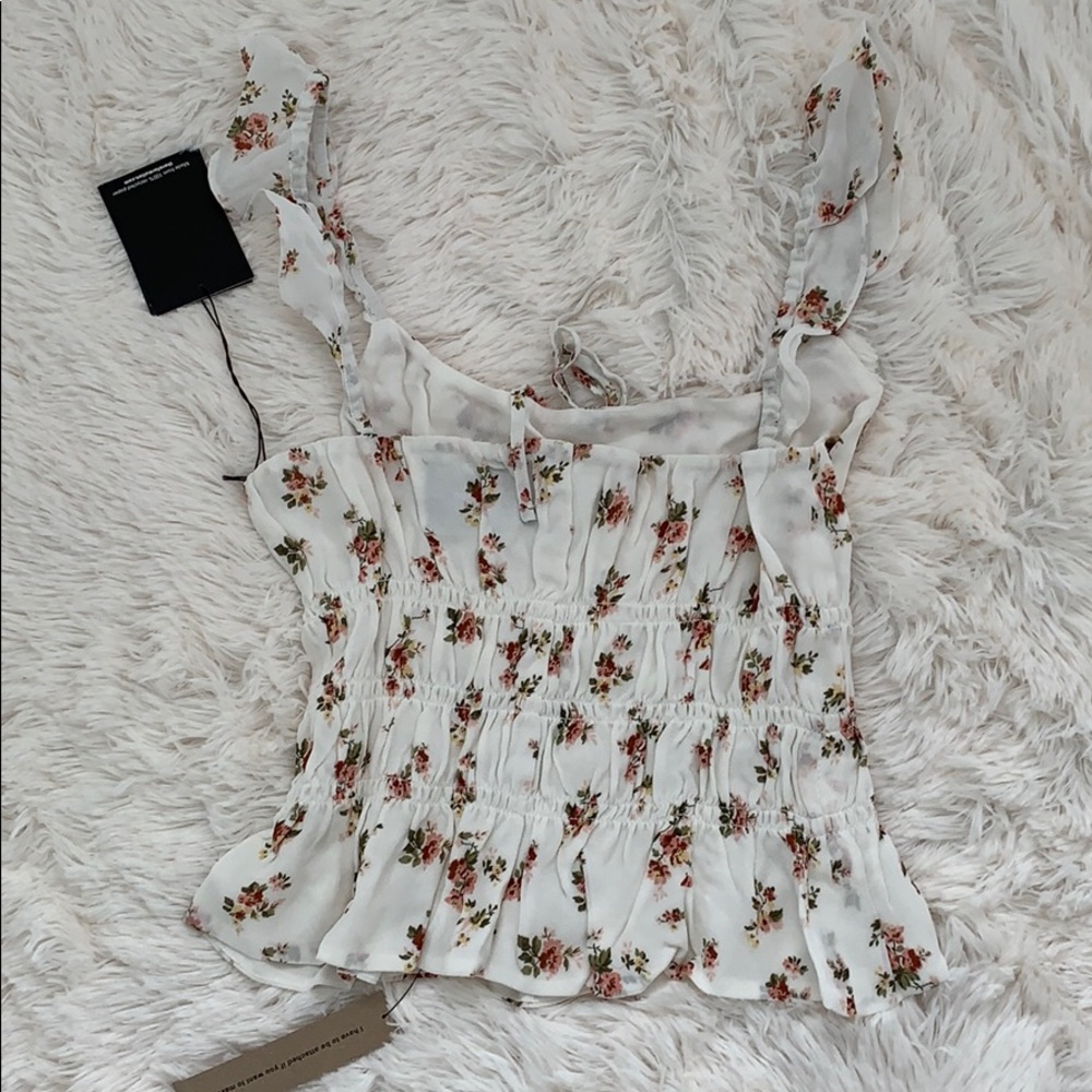 NWT reformation Aurora Top in Geraldine - Picture 3 of 4